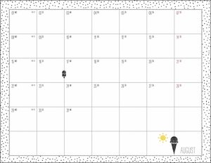 Ereigniskalender Monatsplaner Kalender 2022