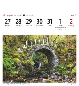 Schottland Sehnsuchtskalender 2026