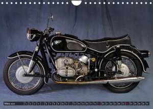 Deutsche Motorrad Oldtimer (Wandkalender 2023 DIN A4 quer)