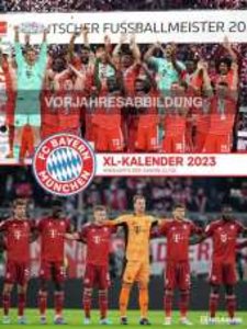 FC Bayern München 2024 - Poster-Kalender-XL - Fan-Kalender - Fußball-Kalender - 48x64 - Sport