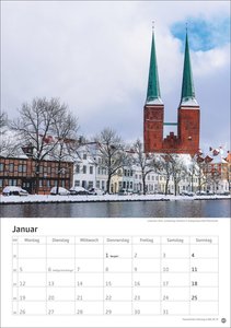 Deutschlands Küsten Kalender 2026