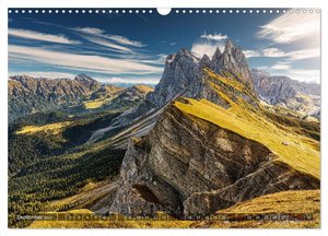 Bella Italia - Berge und Meer (Wandkalender 2024 DIN A3 quer), CALVENDO Monatskalender