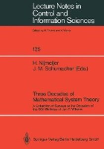Three Decades of Mathematical System Theory