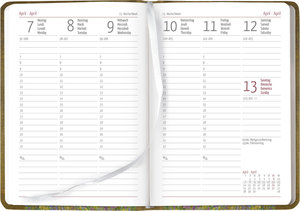 Ladytimer Klimt 2025 - Taschenkalender A6 (10,7x15,2 cm) - Weekly - 192 Seiten - Notiz-Buch - Termin-Planer - Alpha Edition