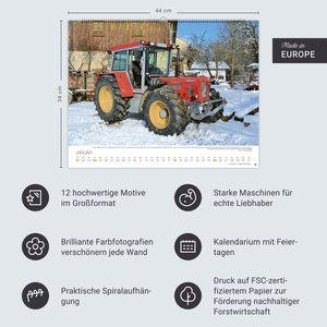 Starke Traktoren Posterkalender 2026