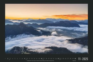 Naturlandschaften Deutschlands 2025 - Bildkalender 49,5x33 cm - die schönsten Landschaftsbilder Deutschlands - Wandkalender - Wandplaner