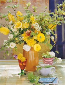 Die schönsten Blumensträuße Kalender 2026