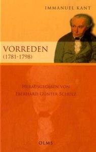 Vorreden (1781-1798)