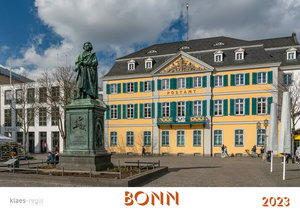 Bonn 2023 Bildkalender A4 quer, spiralgebunden