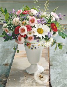 Die schönsten Blumensträuße Kalender 2026