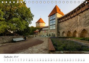Tallinn Altstadt (Tischkalender 2015 DIN A5 quer)