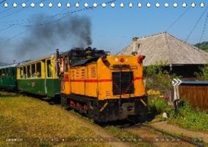 Waldbahnen in Rumänien - Die letzten Mocanitas (Tischkalender 2017 DIN A5 quer)