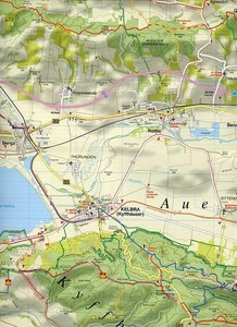 Doktor Barthel Karte Naturpark Kyffhäuser, Sondershausen und Umgebung