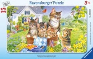Ravensburger 06355 - Süsse Kätzchen, 15 Teile Puzzle