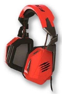 Mad Catz F.R.E.Q. 3 Headset, Kopfhörer, rot