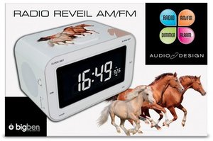 Radiowecker RR30 Horses mit Pferde-Motiv