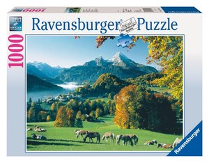 Ravensburger 15741 - Berchtesgaden gegen Watzmann, 1000 Teile Puzzle