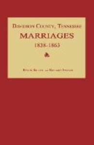 Davidson County, Tennessee, Marriages 1838-1863