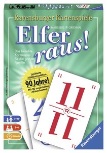 Ravensburger 27152 - Elfer raus, 90 Jahre Jubiläumsedition, Kartenspiel