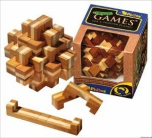 Philos 6053 - Verflixter Knoten, Bambus, 24 Puzzle Teile