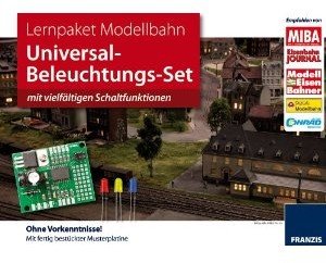 Lernpaket: Modellbahn (Modell-Eisenbahn): Universal Beleuchtungs-Set mit vielfältigen Schaltfunktionen