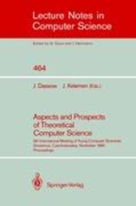 Aspects and Prospects of Theoretical Computer Science