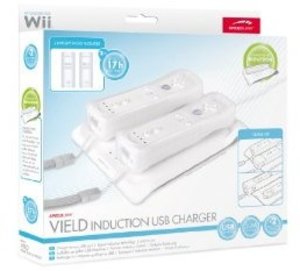 VIELD Induction USB Charger, weiss, für Nintendo Wii