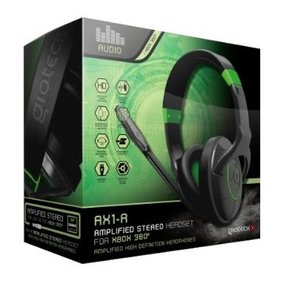 GIOTECK AX-1 Stereo Chat/Gaming Headset (XB360)