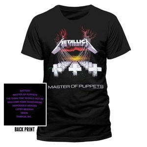 Master Of Puppets (T-Shirt,Schwarz,Größe S)