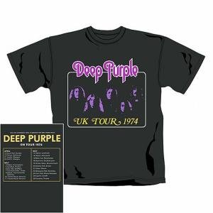 Burn UK Tour 1974 (T-Shirt Größe L)