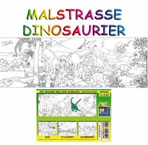 Corvus A170702 - Malstrasse: Dinosaurier