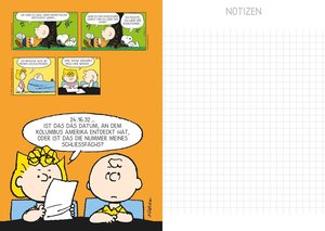 Snoopy 17-Monats-Kalenderbuch A5 2017