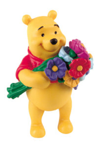 BULLYLAND 12342 - Winnie Pooh mit Blumenstrauss