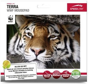 TERRA WWF Mousepad Tiger
