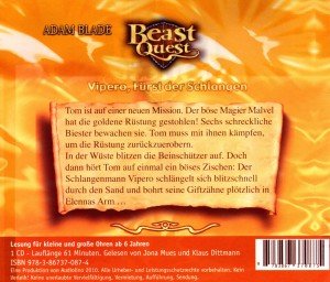 Beast Quest (10), 1 Audio-CD