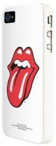 Classic Tongue, iPhone Case, weiß