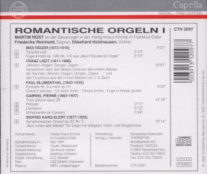 Romantische Orgeln Vol.1