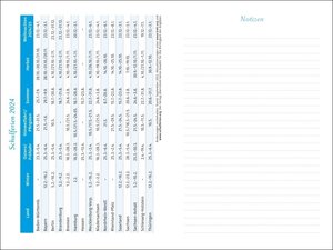 PAL-Lebensfreude-Taschenkalender 2024: Terminkalender, Wochenplaner m. Ferienterminen & Jahresübersichten 2024/2025, bebilderter Buchkalender für Notizen, m. Leseband. 10,5 x 15,5 cm