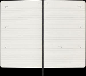 Moleskine 18 Monate Wochenkalender 2024/2025, L/A5