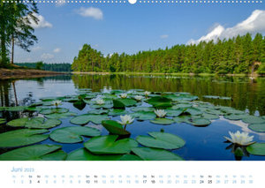 Schwedens Seen (Premium, hochwertiger DIN A2 Wandkalender 2023, Kunstdruck in Hochglanz)