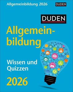Duden Allgemeinbildung Tagesabreißkalender 2026