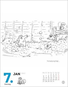 Simons Katze Tagesabreißkalender 2025
