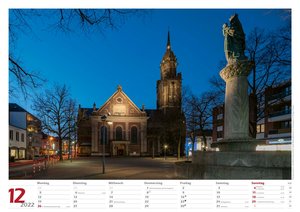 Krefeld 2022 Bildkalender A3 quer, spiralgebunden