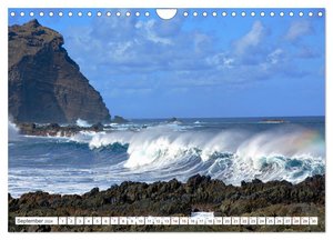 Teneriffa Insel der Glückseligen (Wandkalender 2024 DIN A4 quer), CALVENDO Monatskalender