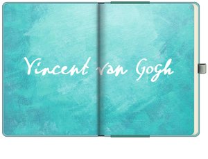 Vincent van Gogh 2025 - Buchkalender - Taschenkalender - Kunstkalender - 16x22