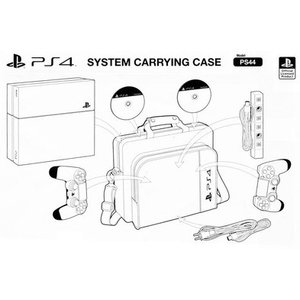 CARRYING CASE, Sony Tasche für PlayStation 4/PS4 und Zubehör