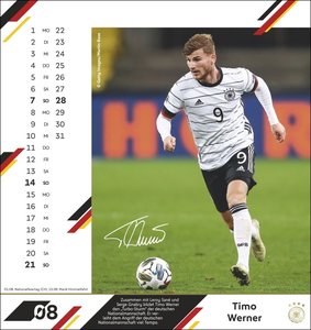 DFB Postkartenkalender 2023