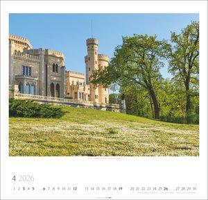 Ein Spaziergang durch Preußische Schlösser und Gärten Kalender 2026