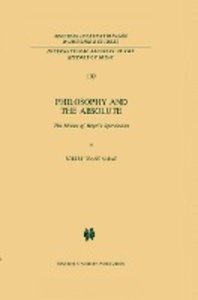 Philosophy and the Absolute