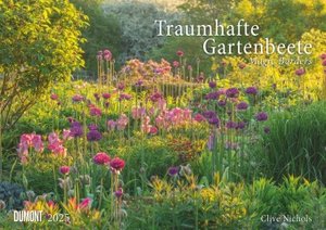 Traumhafte Gartenbeete 2025 - Fotografiert von Clive Nichols - Wandkalender - Format 42 x 29,7 cm - Mit Spiralbindung